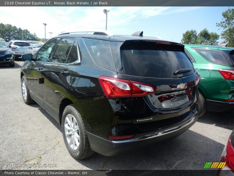 Mosaic Black Metallic / Jet Black 2018 Chevrolet Equinox LT