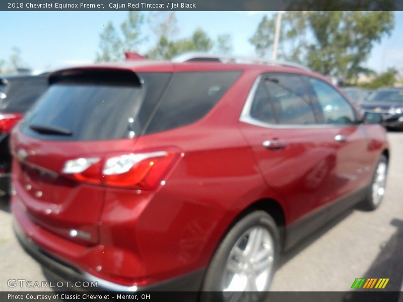 Cajun Red Tintcoat / Jet Black 2018 Chevrolet Equinox Premier