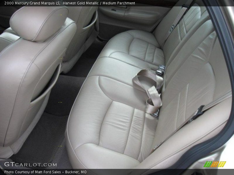 Harvest Gold Metallic / Medium Parchment 2000 Mercury Grand Marquis LS