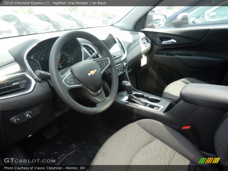 Nightfall Gray Metallic / Jet Black 2018 Chevrolet Equinox LT