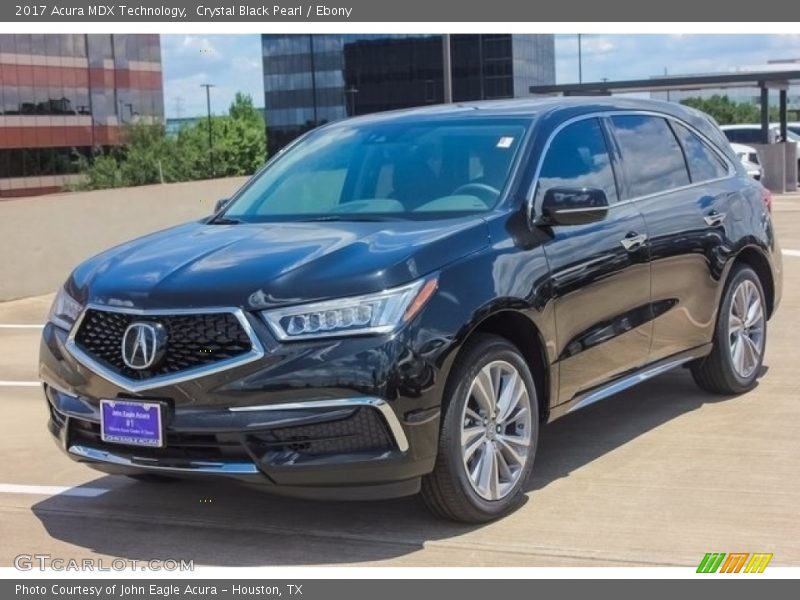 Crystal Black Pearl / Ebony 2017 Acura MDX Technology