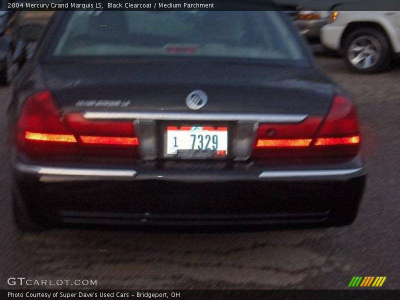 Black Clearcoat / Medium Parchment 2004 Mercury Grand Marquis LS