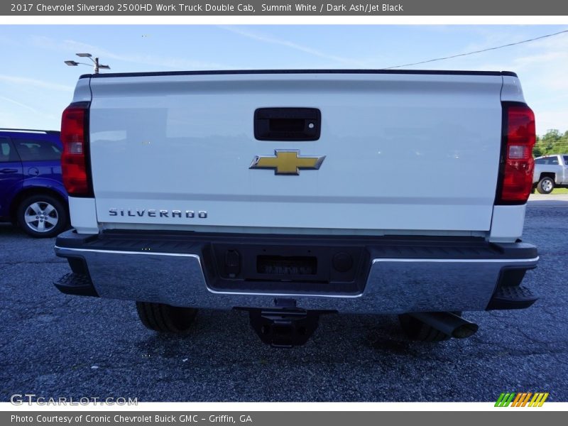 Summit White / Dark Ash/Jet Black 2017 Chevrolet Silverado 2500HD Work Truck Double Cab