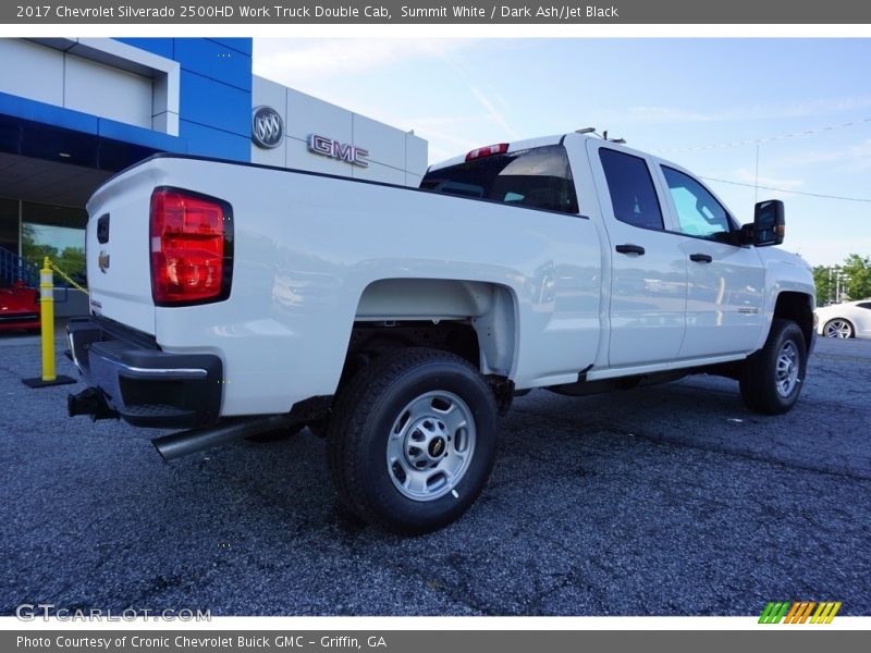 Summit White / Dark Ash/Jet Black 2017 Chevrolet Silverado 2500HD Work Truck Double Cab
