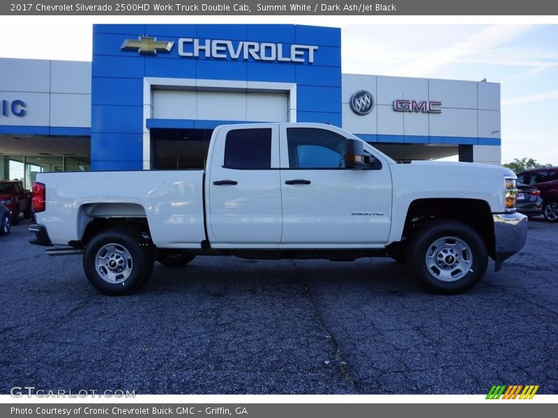 Summit White / Dark Ash/Jet Black 2017 Chevrolet Silverado 2500HD Work Truck Double Cab
