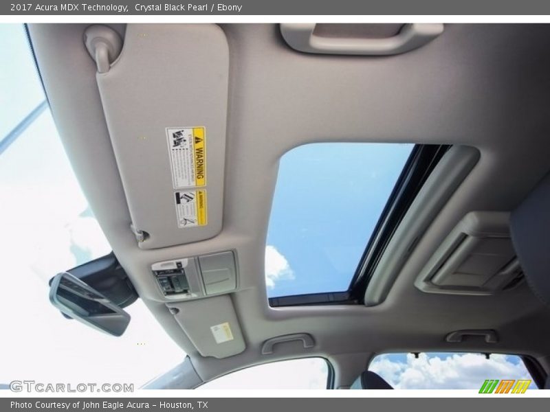 Crystal Black Pearl / Ebony 2017 Acura MDX Technology