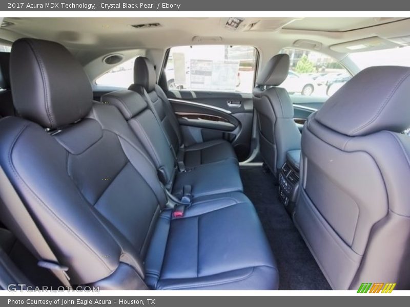 Crystal Black Pearl / Ebony 2017 Acura MDX Technology