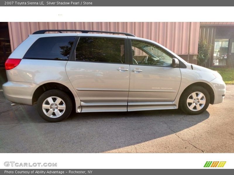 Silver Shadow Pearl / Stone 2007 Toyota Sienna LE