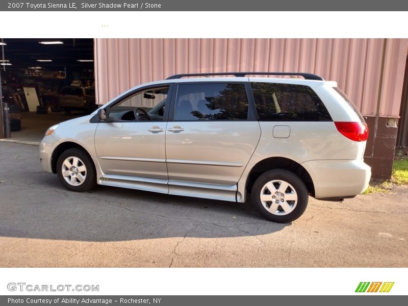 Silver Shadow Pearl / Stone 2007 Toyota Sienna LE