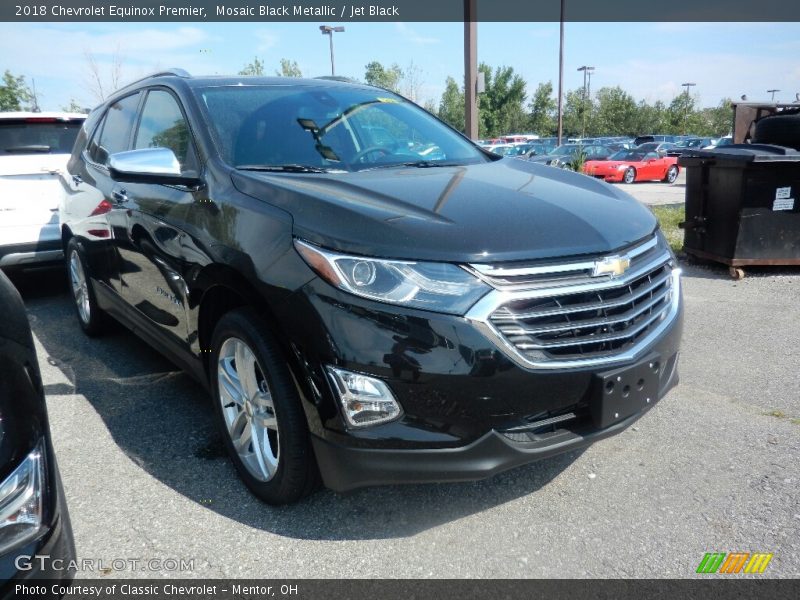 Mosaic Black Metallic / Jet Black 2018 Chevrolet Equinox Premier