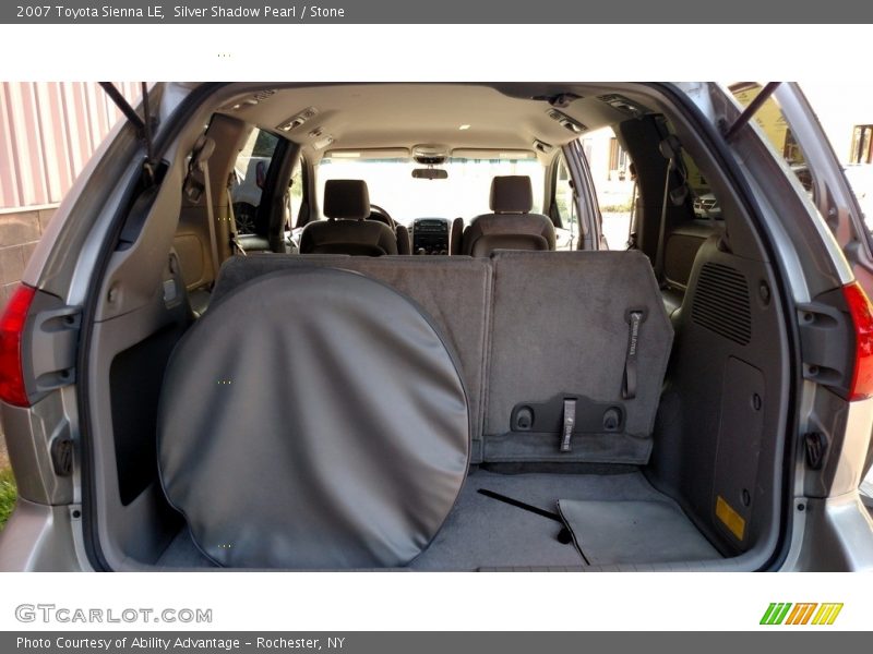 Silver Shadow Pearl / Stone 2007 Toyota Sienna LE