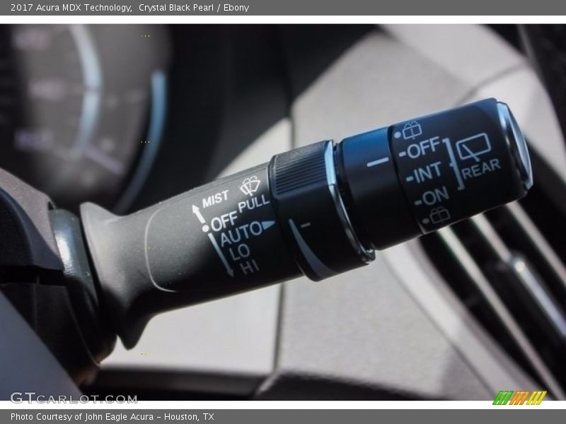 Crystal Black Pearl / Ebony 2017 Acura MDX Technology