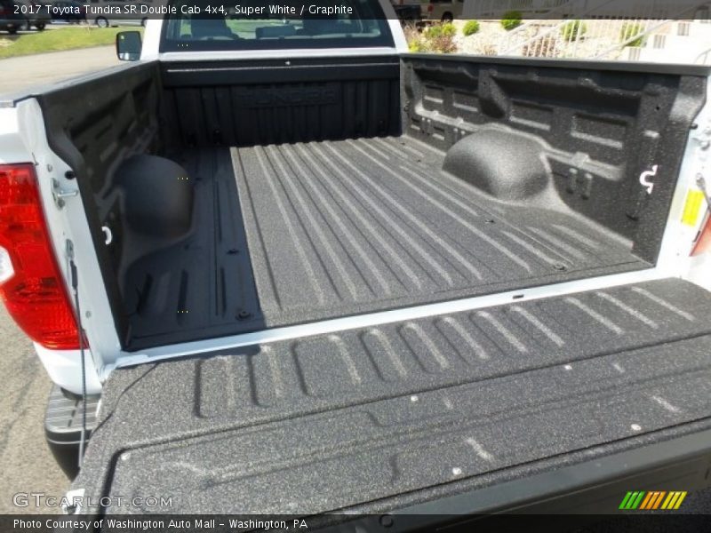 Super White / Graphite 2017 Toyota Tundra SR Double Cab 4x4