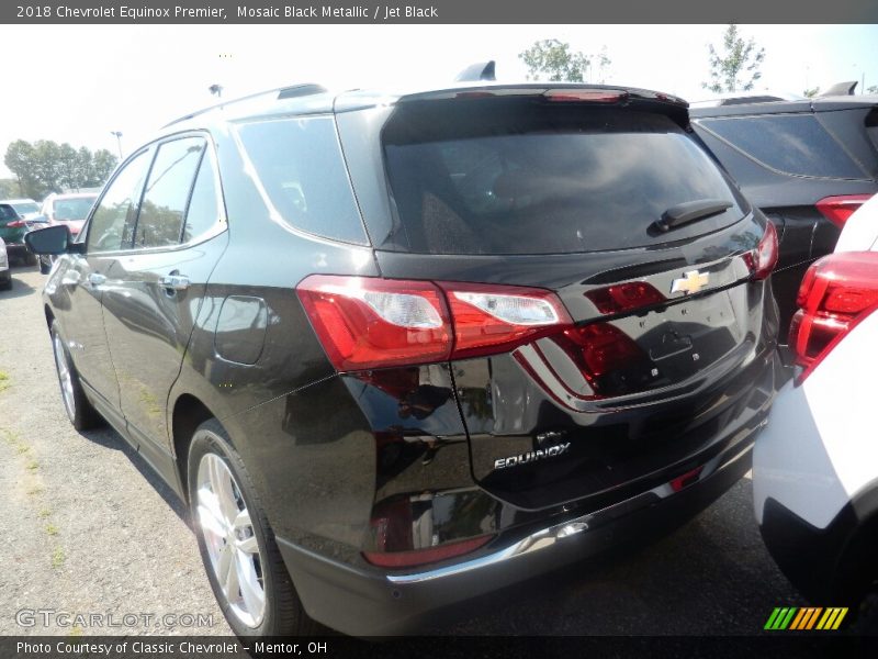 Mosaic Black Metallic / Jet Black 2018 Chevrolet Equinox Premier