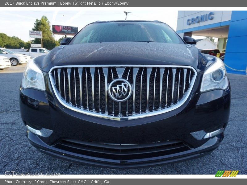 Ebony Twilight Metallic / Ebony/Ebony 2017 Buick Enclave Premium
