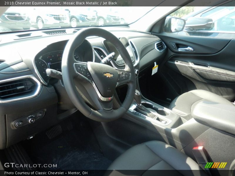 Mosaic Black Metallic / Jet Black 2018 Chevrolet Equinox Premier