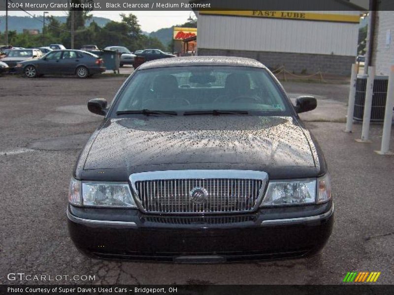 Black Clearcoat / Medium Parchment 2004 Mercury Grand Marquis LS