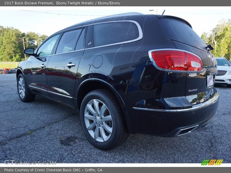 Ebony Twilight Metallic / Ebony/Ebony 2017 Buick Enclave Premium