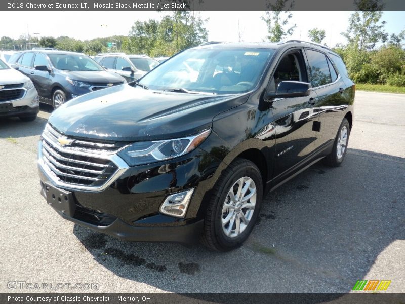 Mosaic Black Metallic / Jet Black 2018 Chevrolet Equinox LT