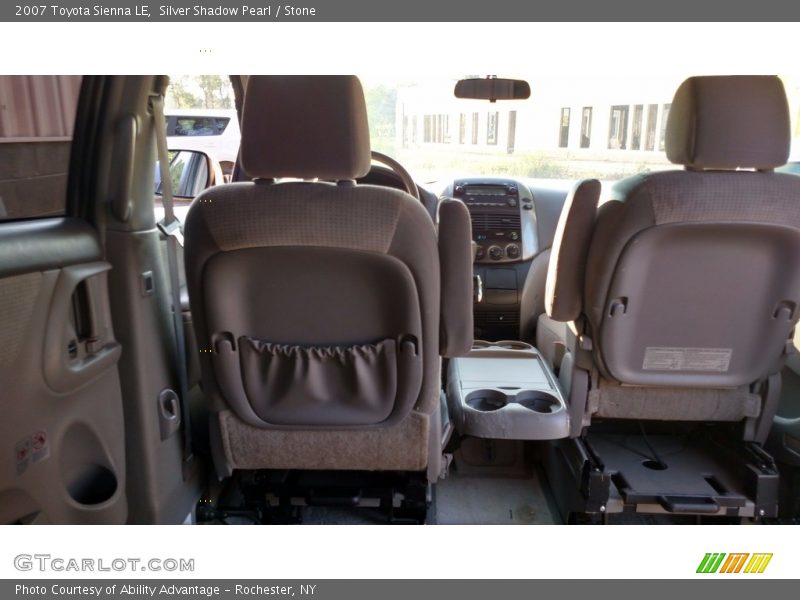 Silver Shadow Pearl / Stone 2007 Toyota Sienna LE