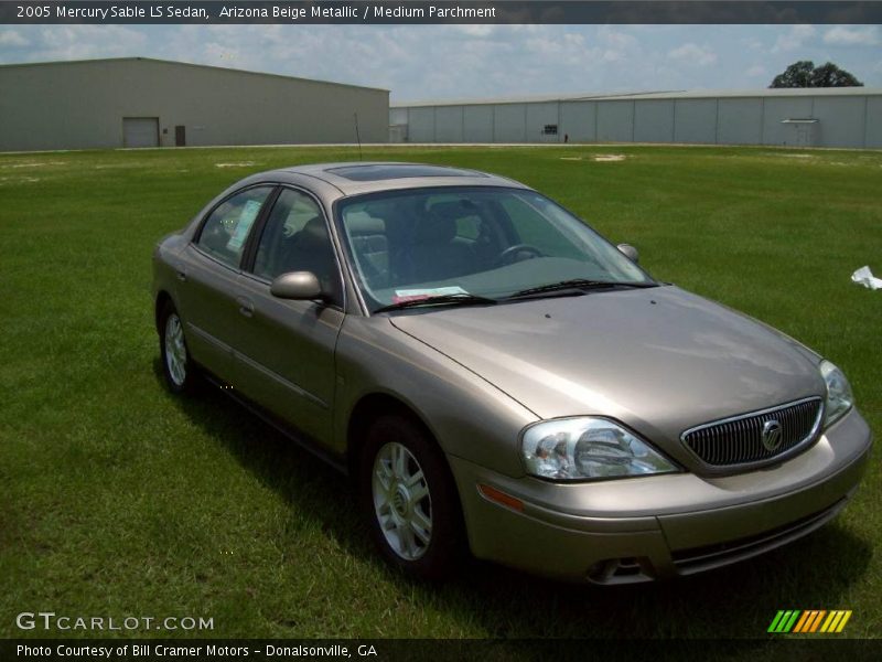 Arizona Beige Metallic / Medium Parchment 2005 Mercury Sable LS Sedan