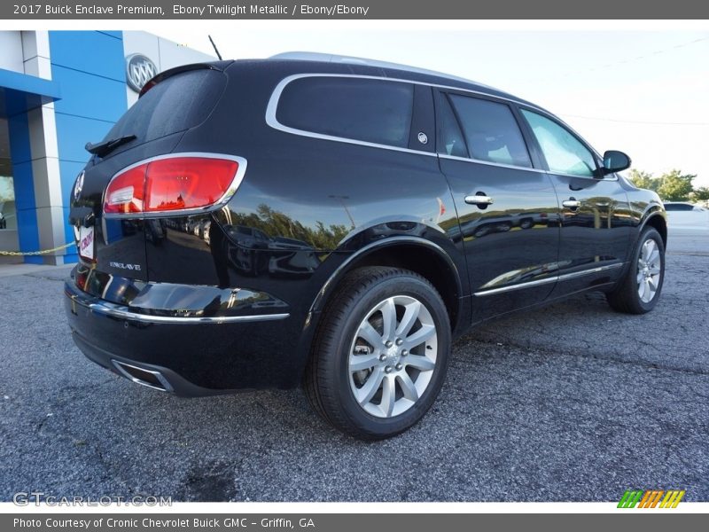 Ebony Twilight Metallic / Ebony/Ebony 2017 Buick Enclave Premium