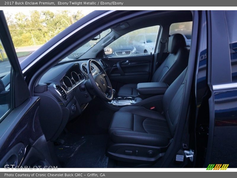 Ebony Twilight Metallic / Ebony/Ebony 2017 Buick Enclave Premium