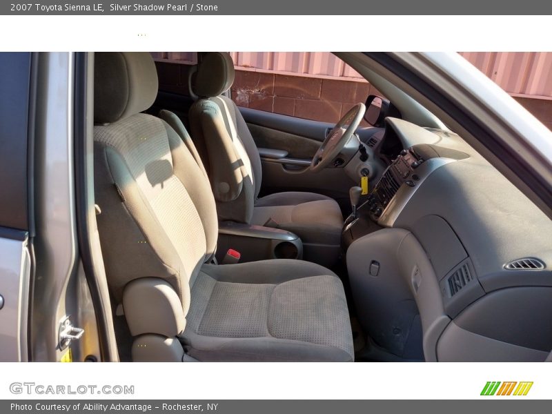 Silver Shadow Pearl / Stone 2007 Toyota Sienna LE