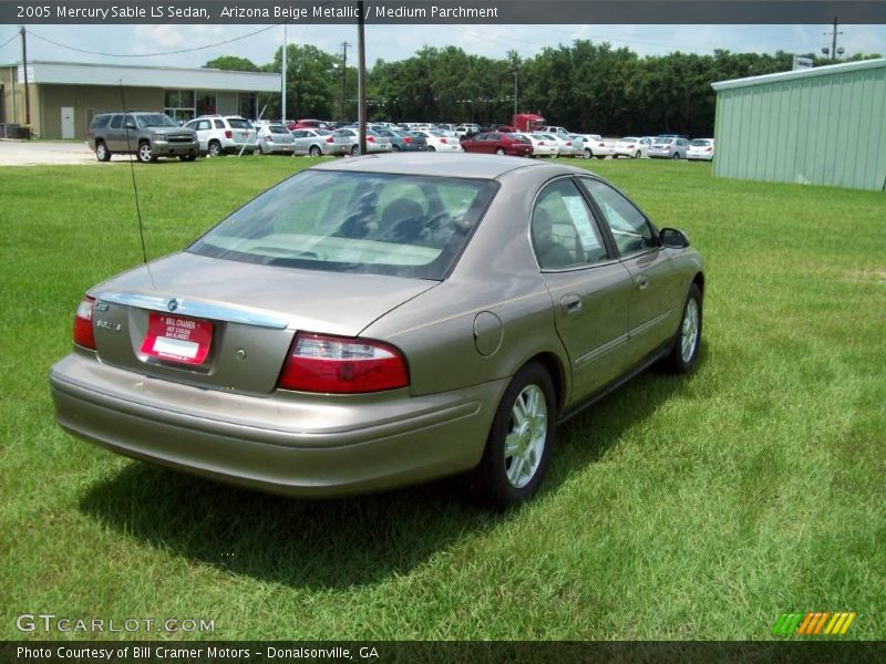 Arizona Beige Metallic / Medium Parchment 2005 Mercury Sable LS Sedan