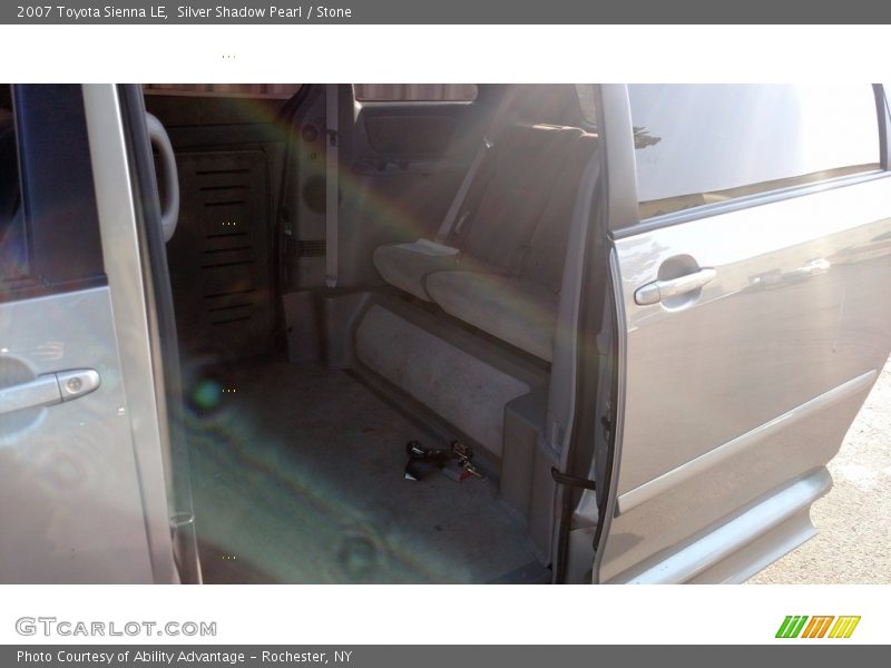 Silver Shadow Pearl / Stone 2007 Toyota Sienna LE