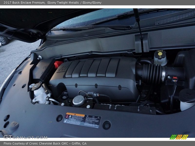 Ebony Twilight Metallic / Ebony/Ebony 2017 Buick Enclave Premium