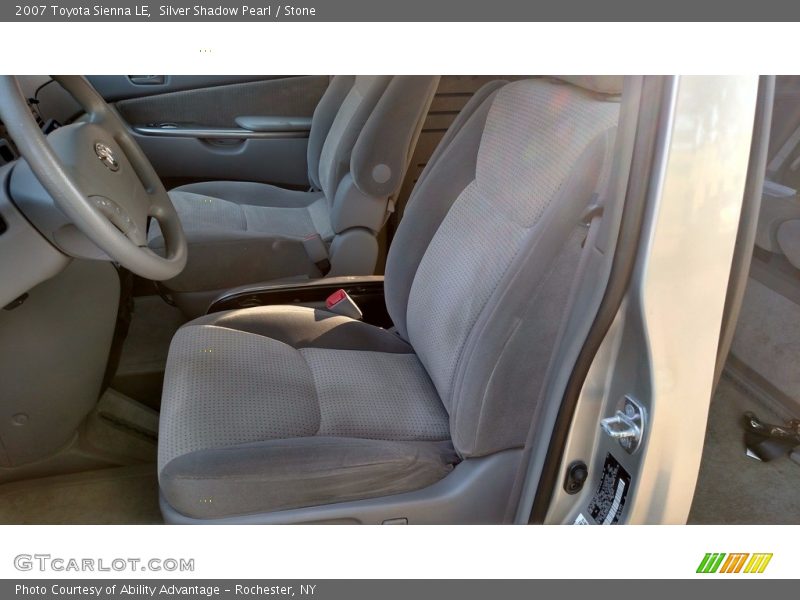 Silver Shadow Pearl / Stone 2007 Toyota Sienna LE