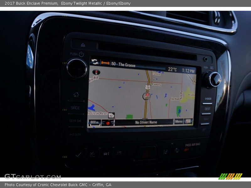 Ebony Twilight Metallic / Ebony/Ebony 2017 Buick Enclave Premium