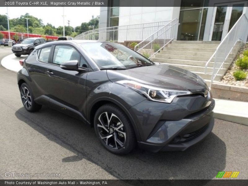 Magnetic Gray Metallic / Black 2018 Toyota C-HR XLE