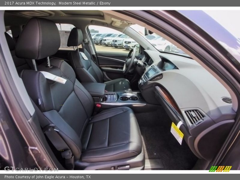 Modern Steel Metallic / Ebony 2017 Acura MDX Technology