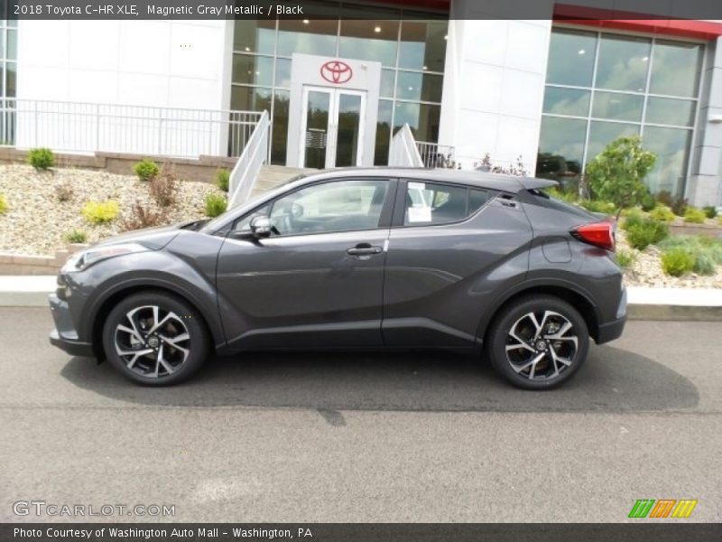 Magnetic Gray Metallic / Black 2018 Toyota C-HR XLE