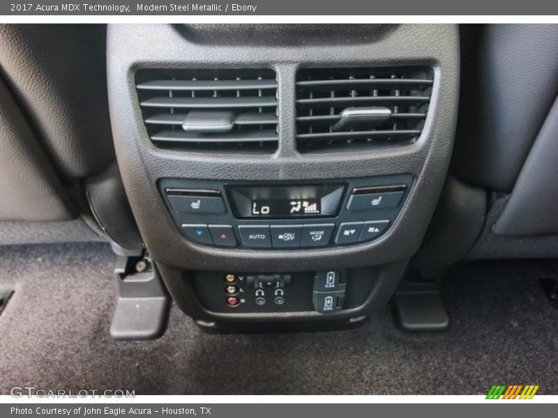 Modern Steel Metallic / Ebony 2017 Acura MDX Technology
