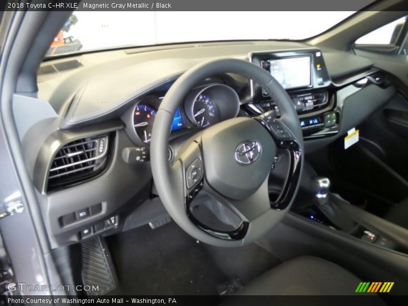 Magnetic Gray Metallic / Black 2018 Toyota C-HR XLE