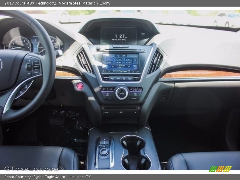 Modern Steel Metallic / Ebony 2017 Acura MDX Technology