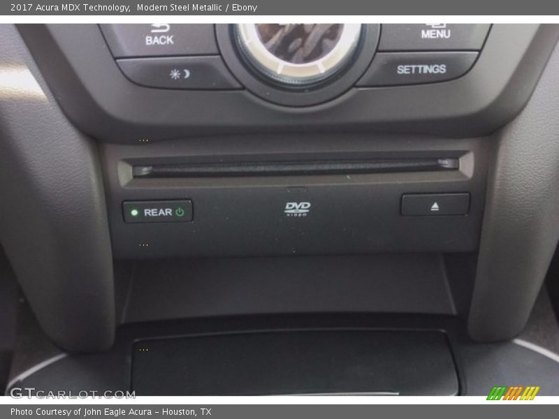 Modern Steel Metallic / Ebony 2017 Acura MDX Technology