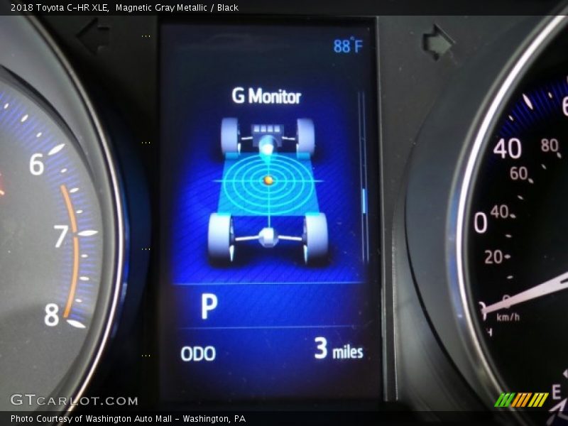 Magnetic Gray Metallic / Black 2018 Toyota C-HR XLE