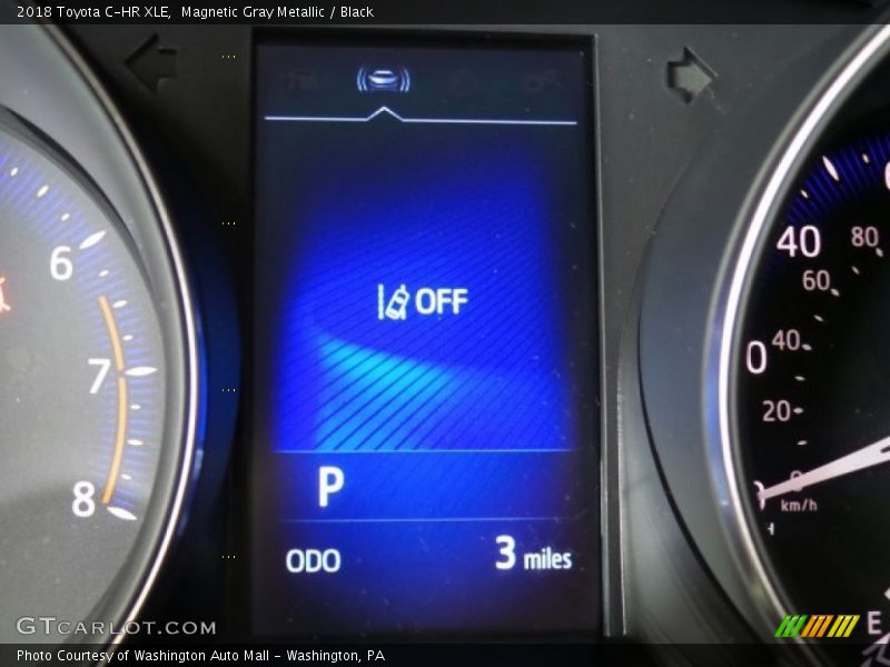 Magnetic Gray Metallic / Black 2018 Toyota C-HR XLE