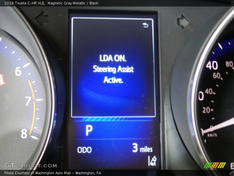 Magnetic Gray Metallic / Black 2018 Toyota C-HR XLE