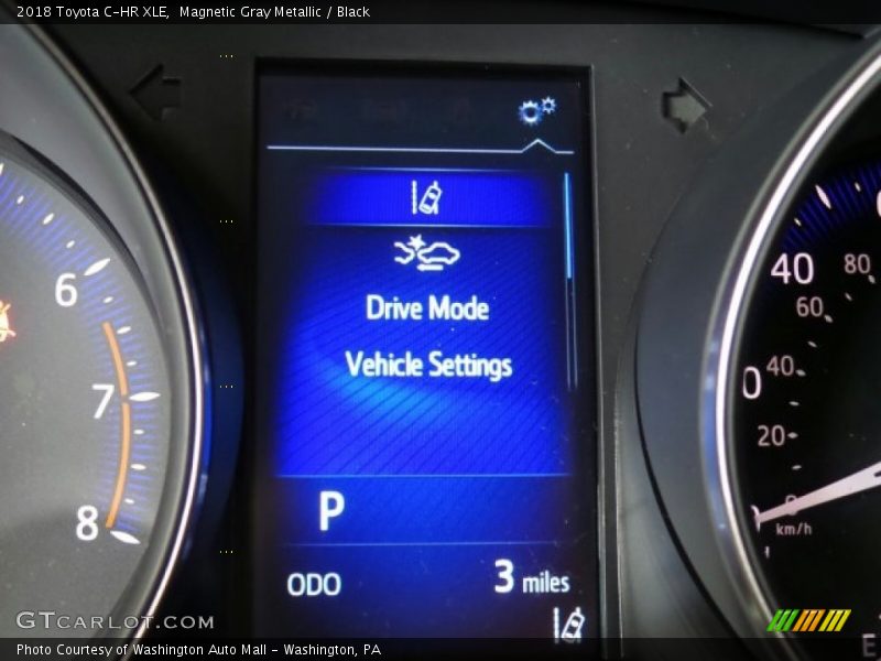 Magnetic Gray Metallic / Black 2018 Toyota C-HR XLE
