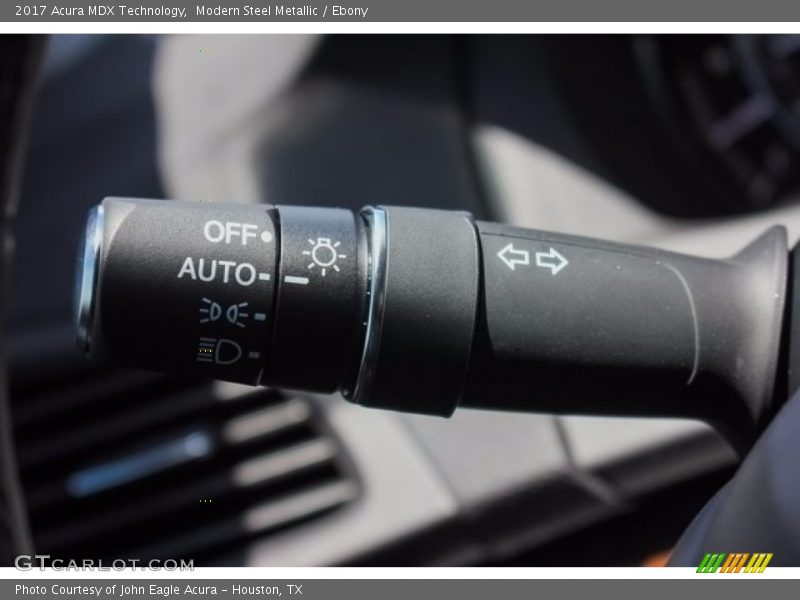 Modern Steel Metallic / Ebony 2017 Acura MDX Technology