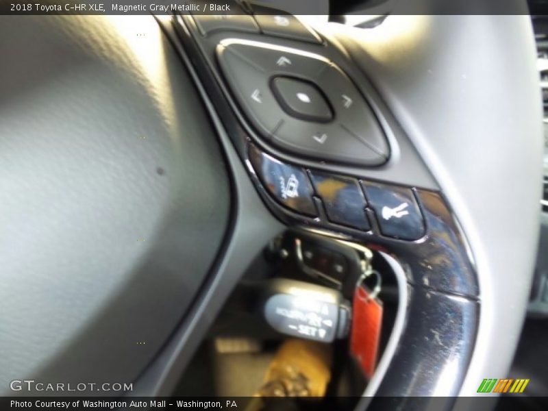 Magnetic Gray Metallic / Black 2018 Toyota C-HR XLE