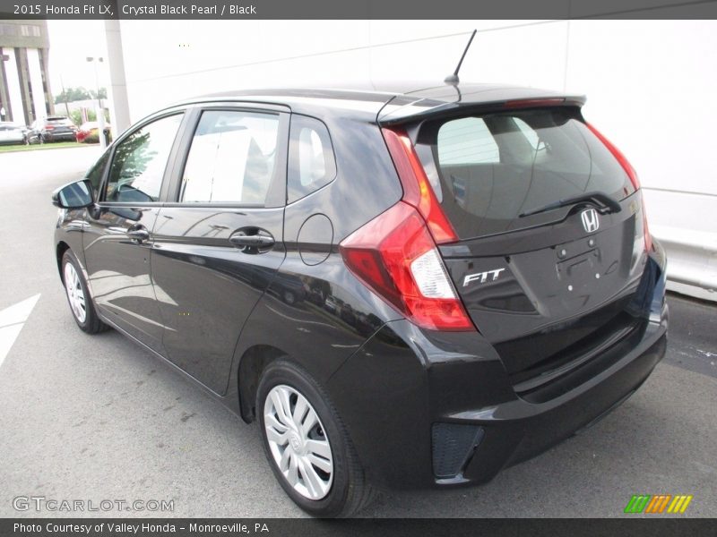 Crystal Black Pearl / Black 2015 Honda Fit LX