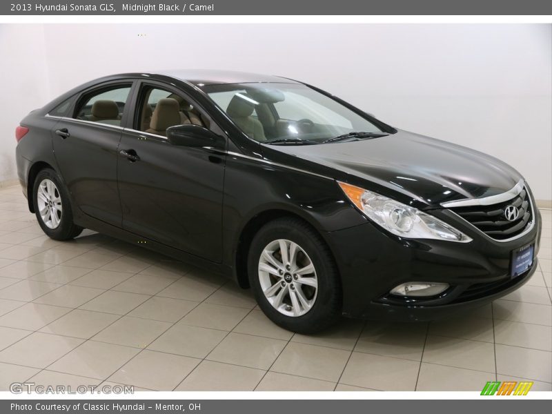 Midnight Black / Camel 2013 Hyundai Sonata GLS