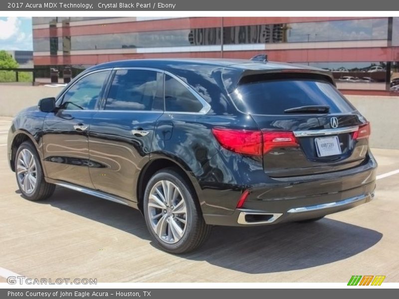 Crystal Black Pearl / Ebony 2017 Acura MDX Technology