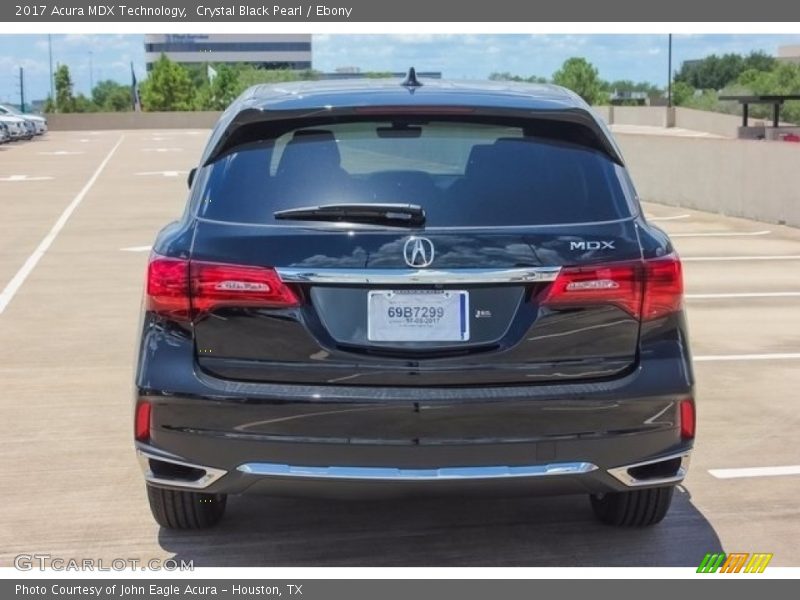 Crystal Black Pearl / Ebony 2017 Acura MDX Technology